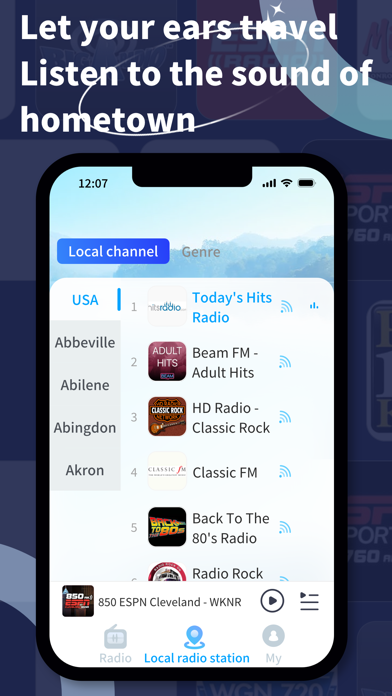 Radio App - FM Radio Stations Screenshot