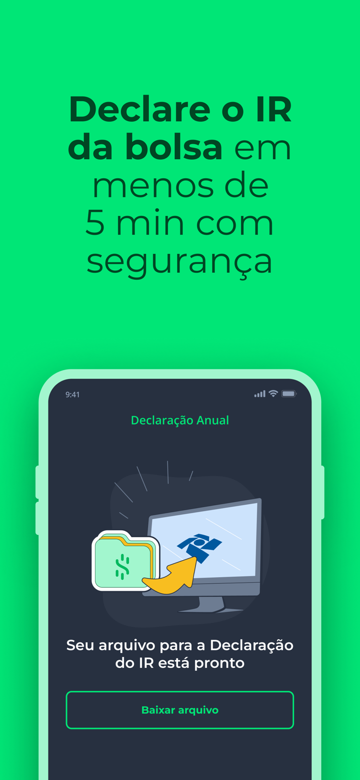 Grana - IR da bolsa automático screenshot 1