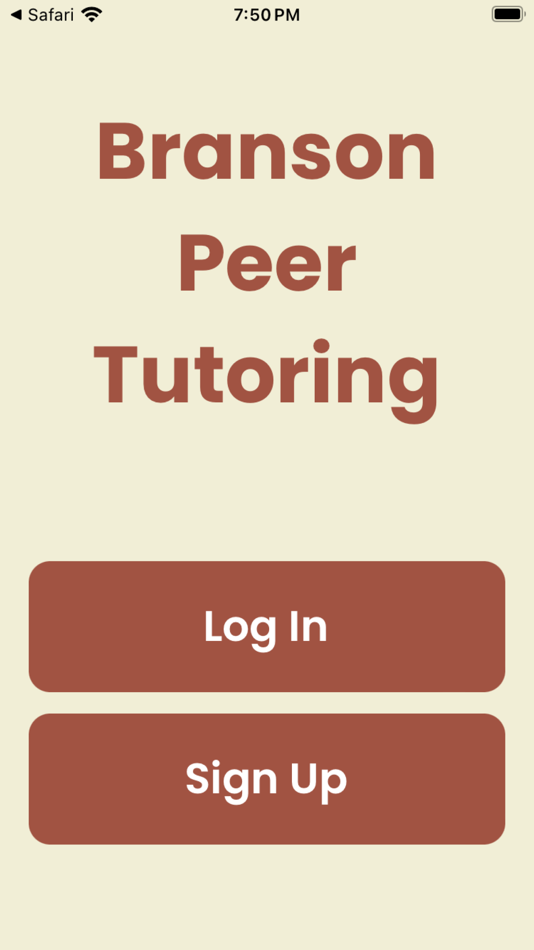 #1. Branson Peer Tutoring (iOS) By: Anthony Pound