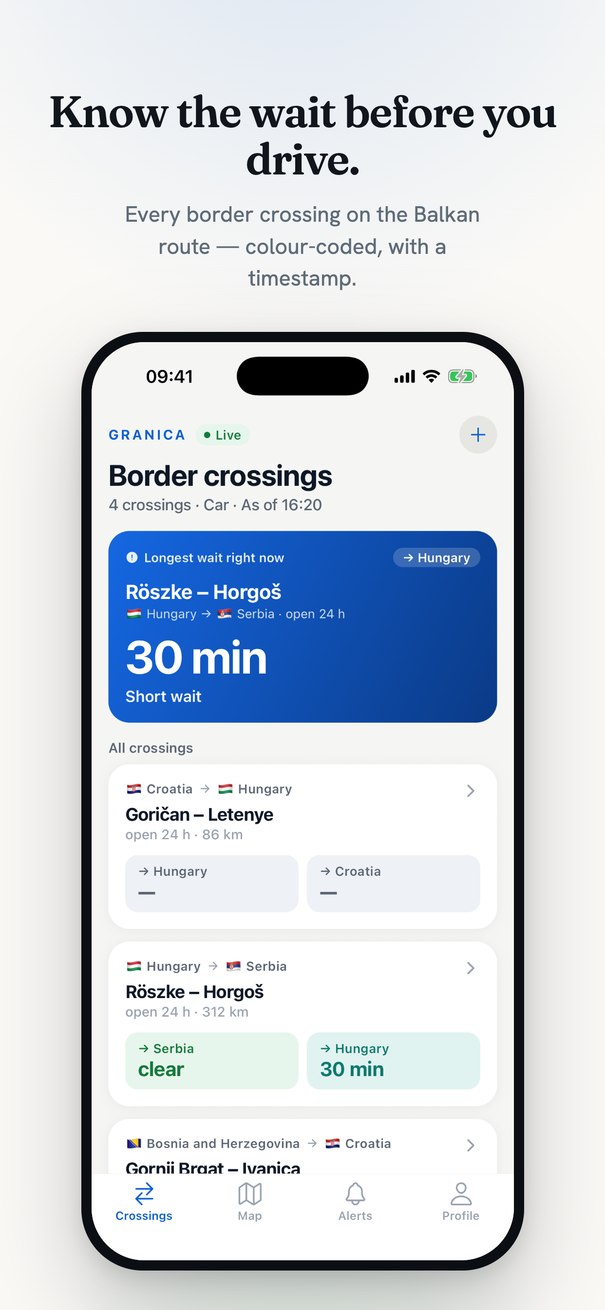 Granica: Border Wait Times screenshot 2