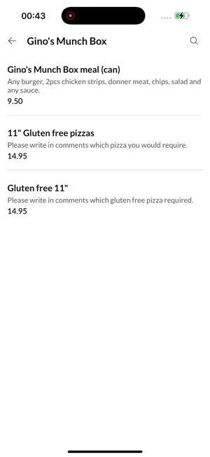 Ginos Pizza And Grill, screenshot 3