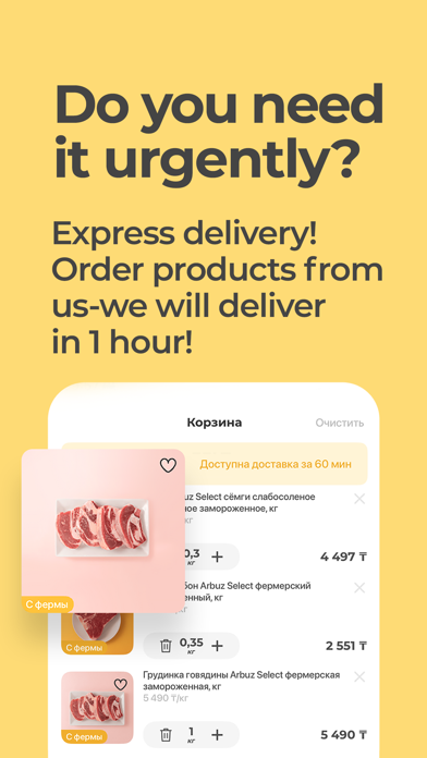 Arbuz.kz - Grocery and Food Screenshot