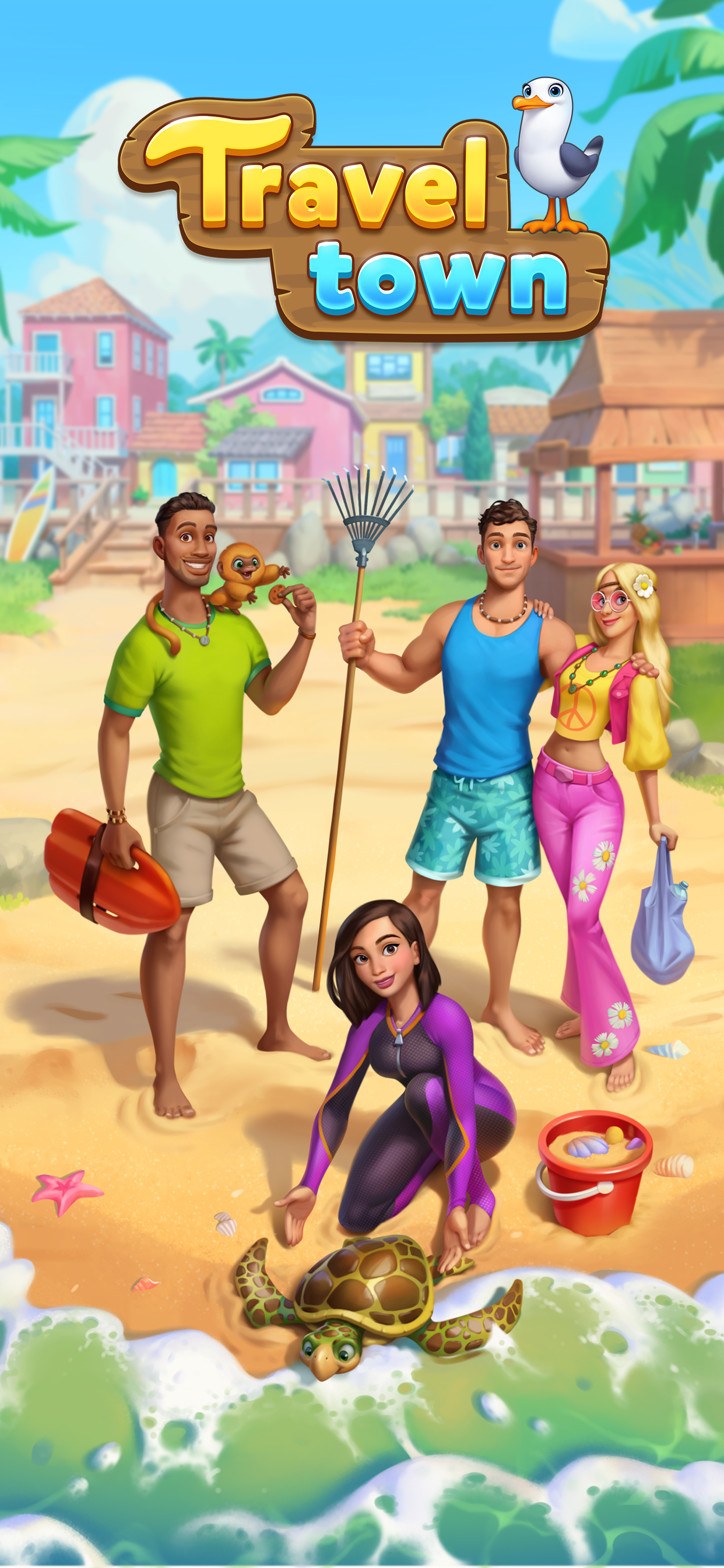 Travel Town - Merge Adventure