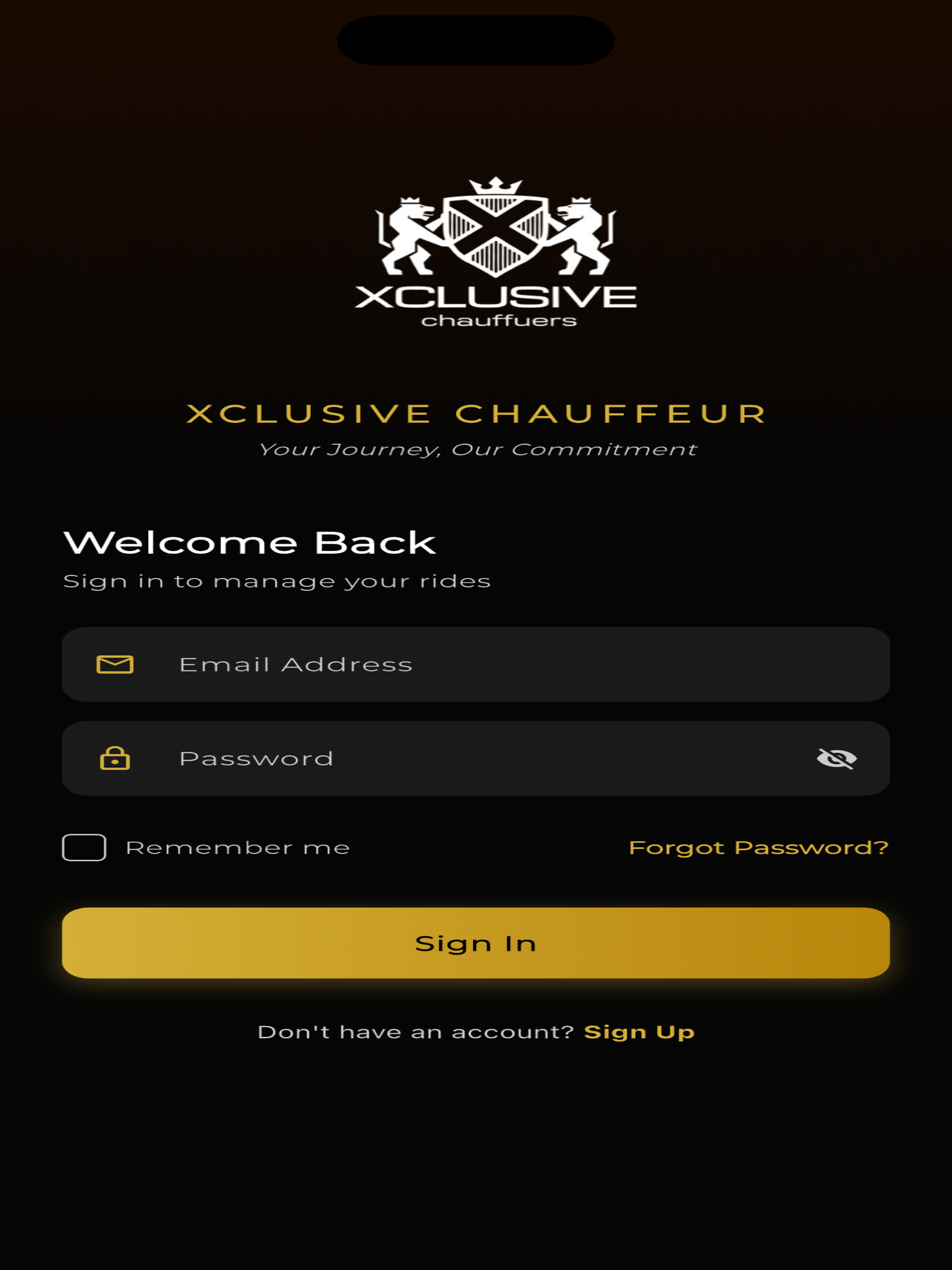 Xclusive Chauffeurs screenshot 4