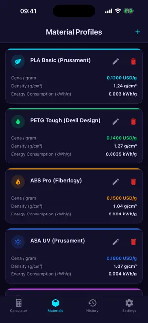3DCost: Print Price & Margin screenshot 4