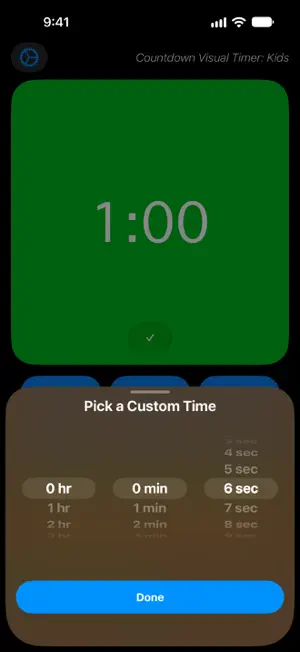 Countdown Visual Timer: Kids screenshot 3