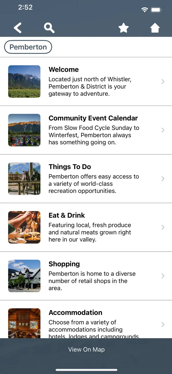 Screenshot #3 pour Tourism Pemberton