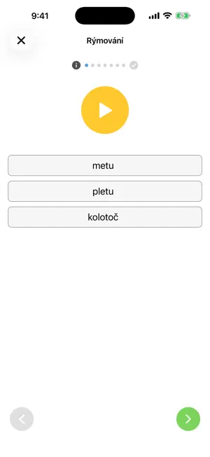 Pavučinka - Sluchové vnímání screenshot 4