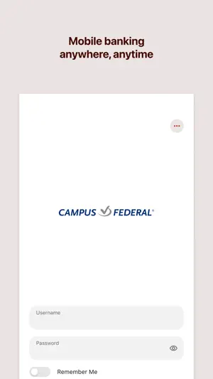 Campus Federal Credit Union screenshot 1