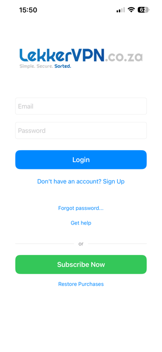 LekkerVPN Screenshot 1 of 4