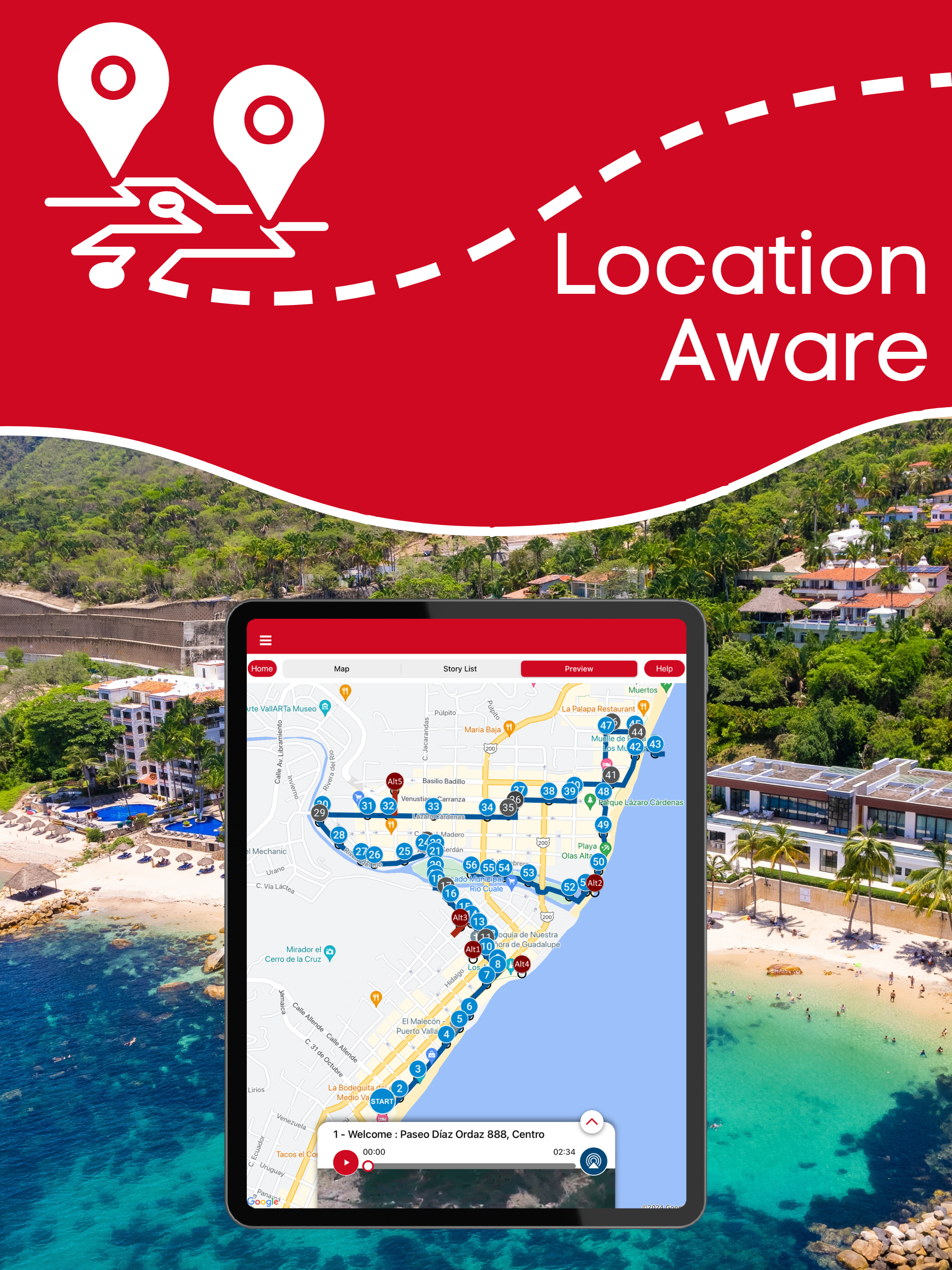 Puerto Vallarta GPS Audio Tour screenshot 9