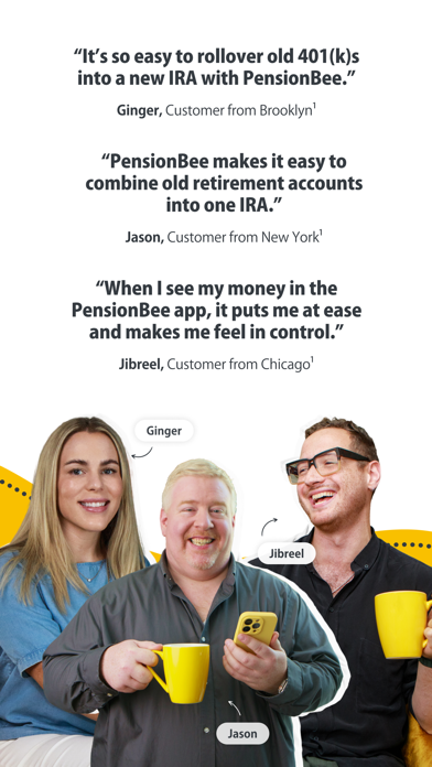 PensionBee: Combine 401(k)s iPhone screenshot 7 - Finance app
