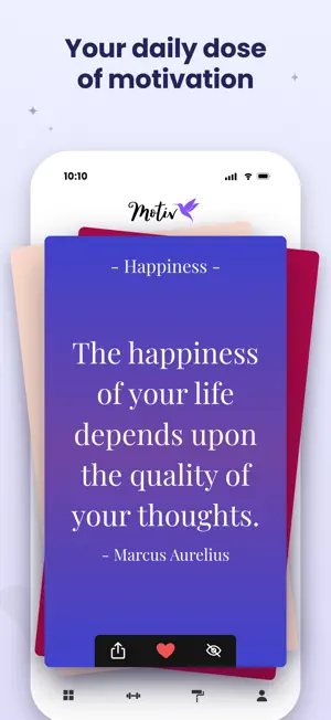 Motiv: Motivational Quotes screenshot 2