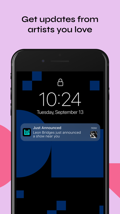 Bandsintown Concerts Screenshot