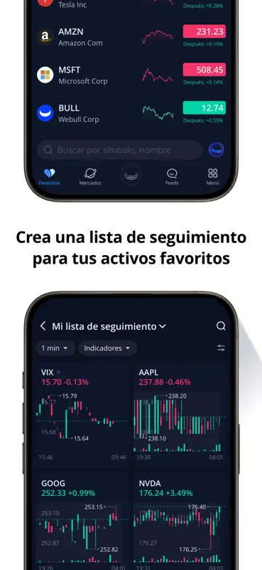 Webull: Inversiones y Trading screenshot 6 of 10