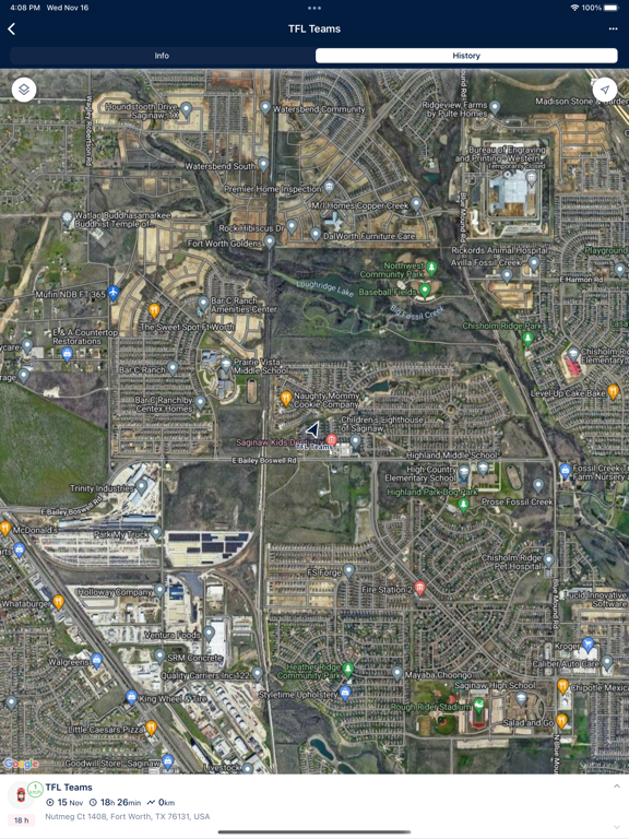 TrackingForLess iPad screenshot 3 - Navigation app