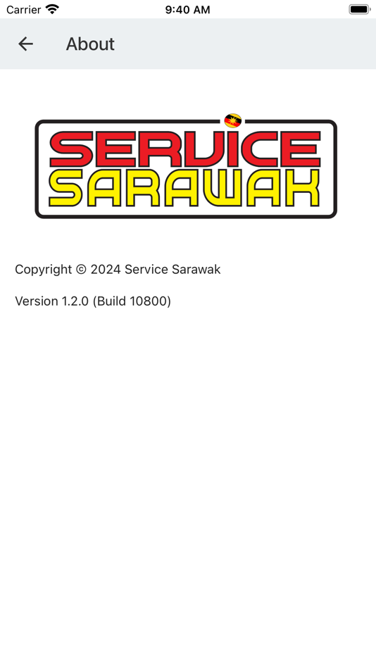 #5. Service Sarawak (iOS) 由: Sarawak State Government