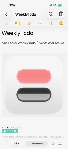 TagNote | Multi Tag Note Screenshot 3 of 10