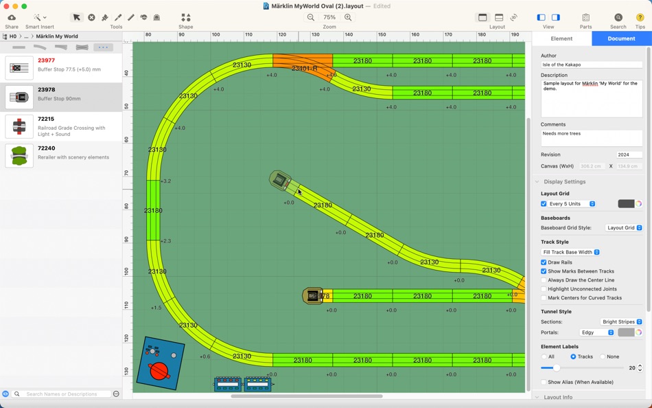 #1. RailModeller Express (macOS) 由: Jan P. Barnholt