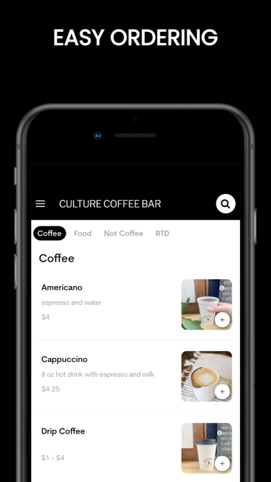 Culture Coffee Bar Screenshot