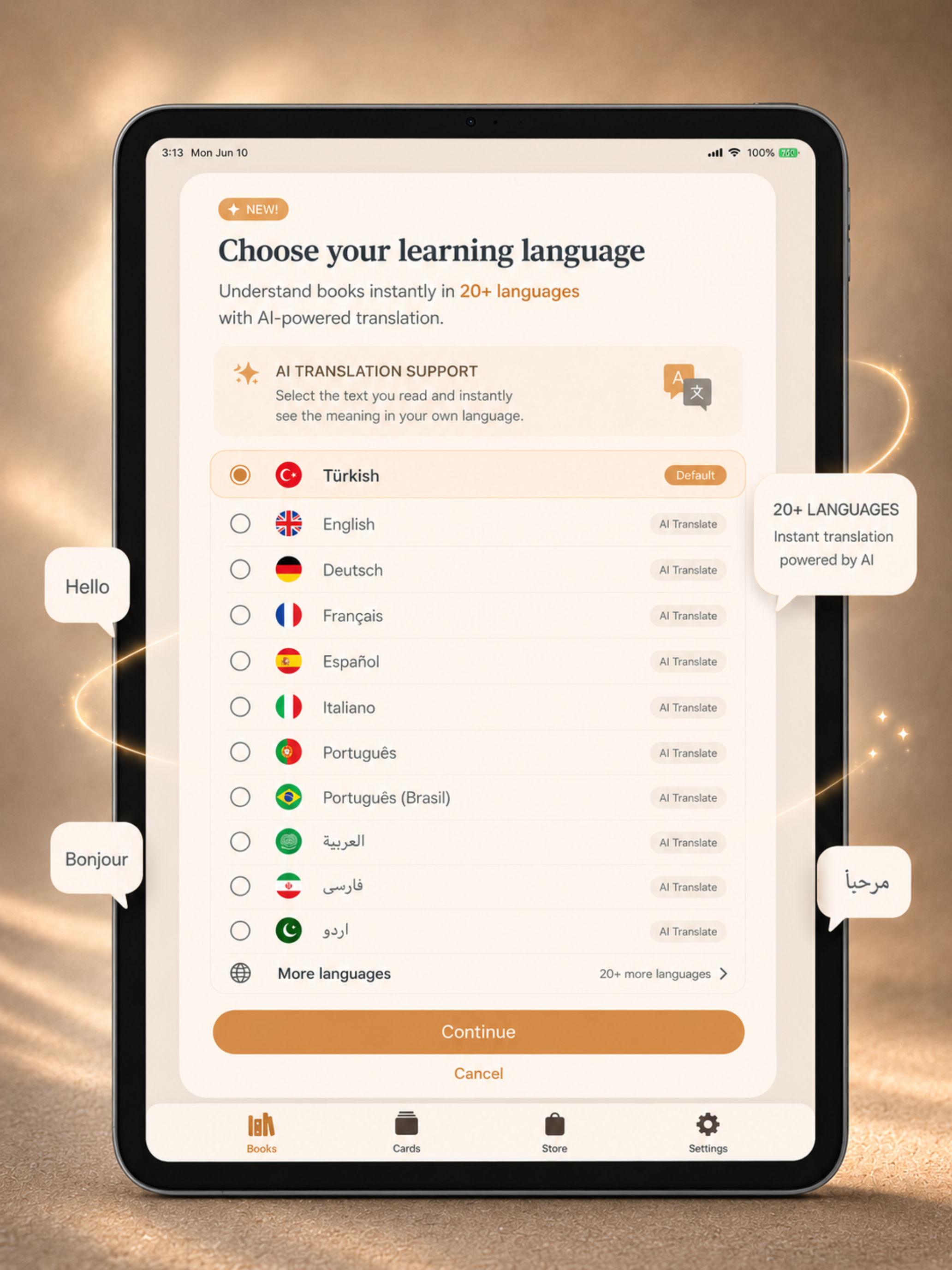Okuzeka: Read, Learn Languages