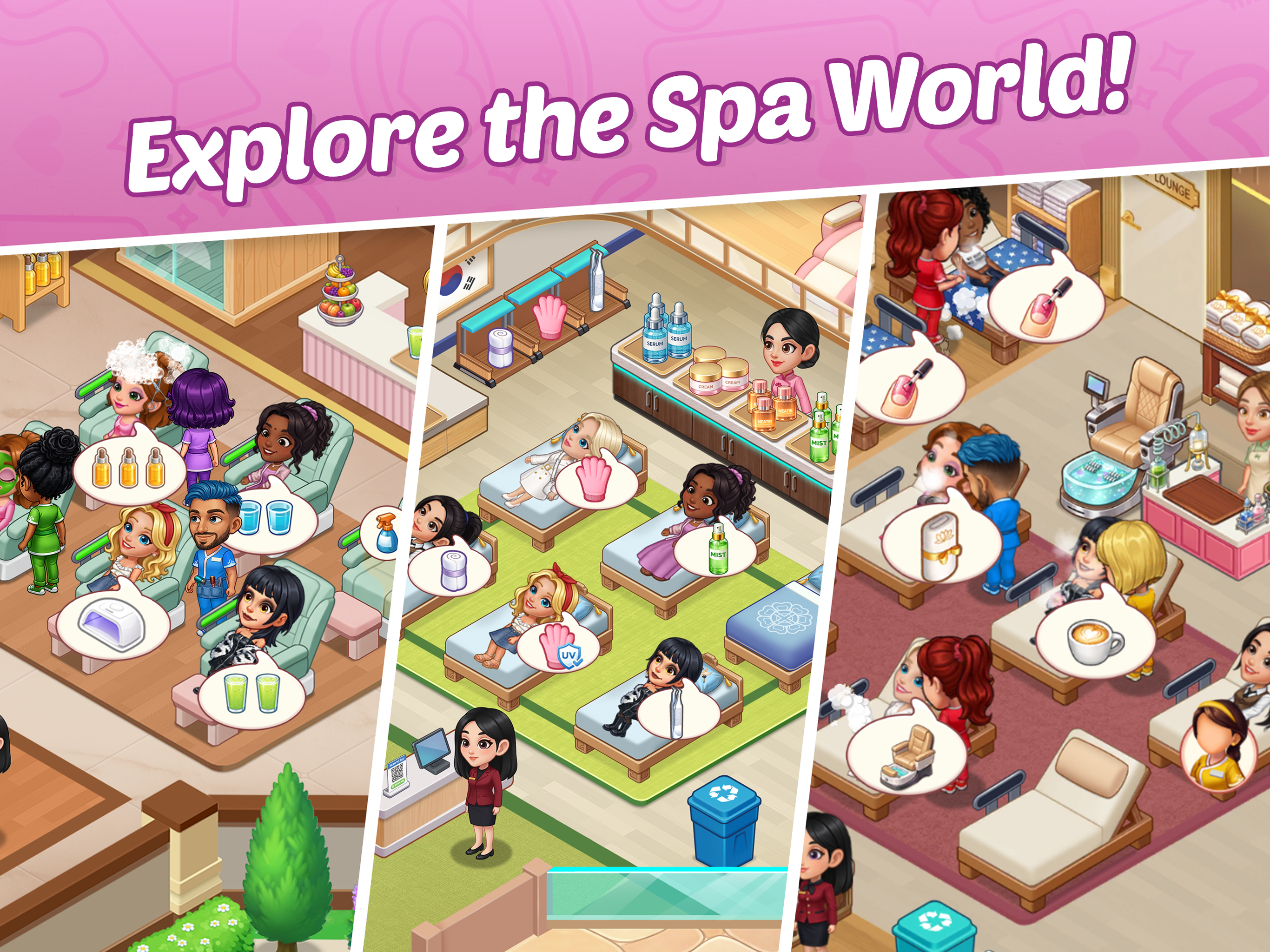 Happy Spa: Beauty Salon Game screenshot 15
