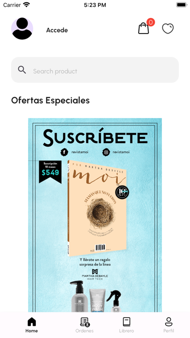 MOI Shop Screenshot