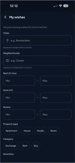 Скриншот 5Huis NL на iPhone 4