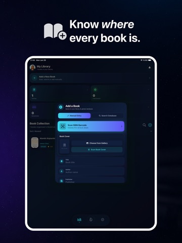 BookHub: Social Book Tracker ipad screenshot 2