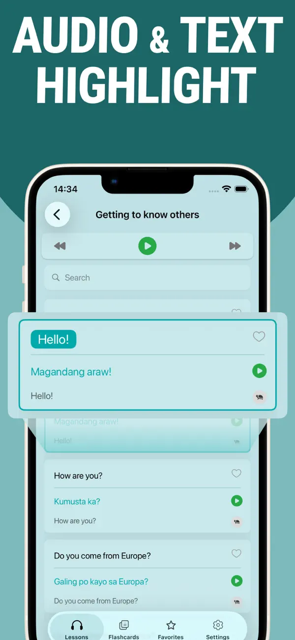 Screenshot #2 pour Learn Filipino - Lentil