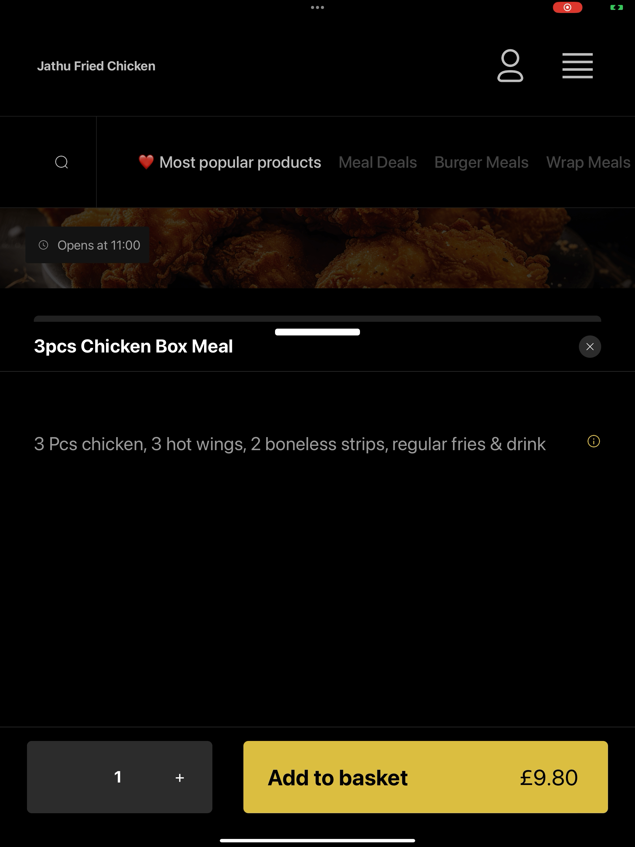 Jathu Fried Chicken screenshot 14