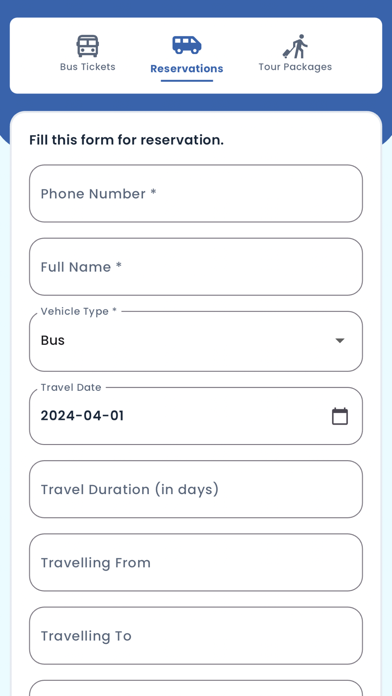 BusSewa iPhone screenshot 4 - Business app