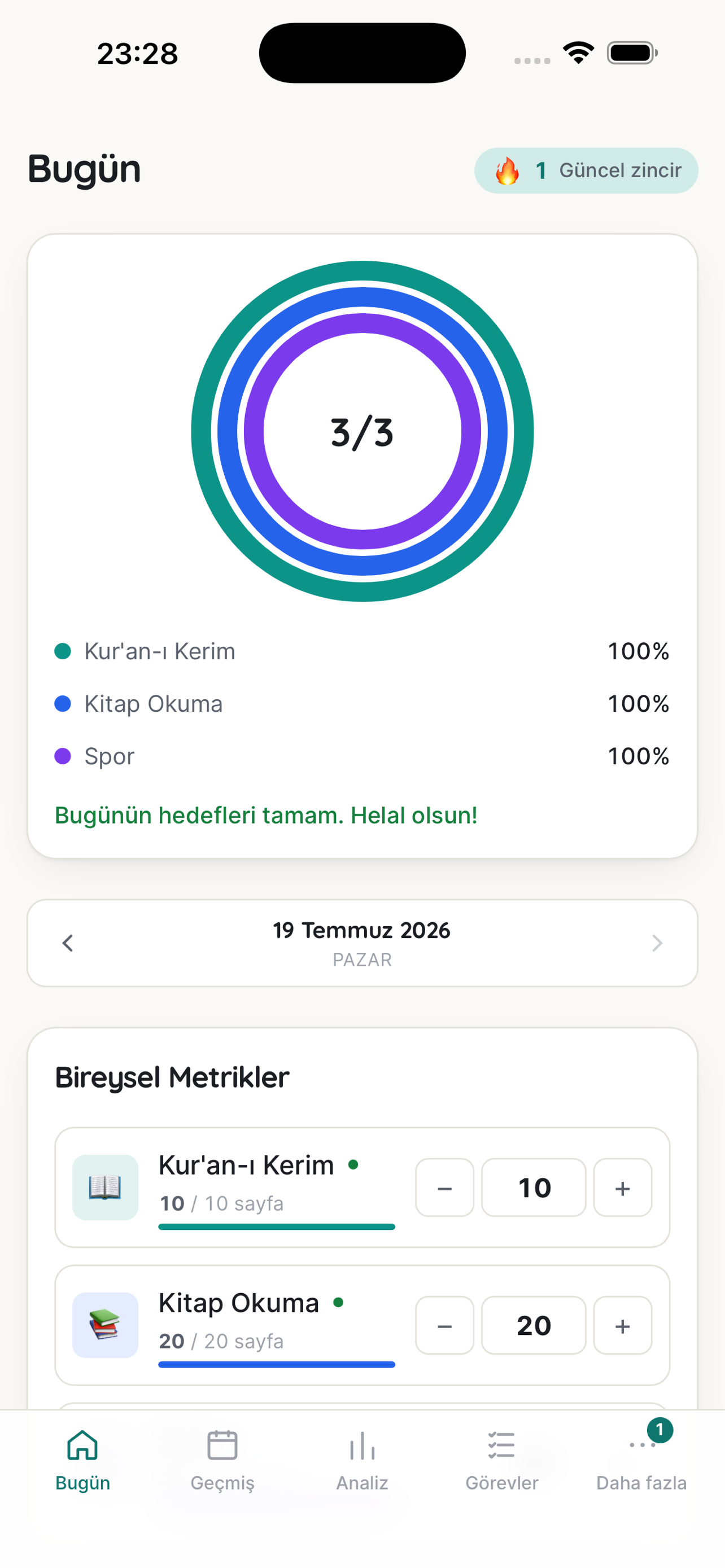 Çetele – Alışkanlık Takibi screenshot 2
