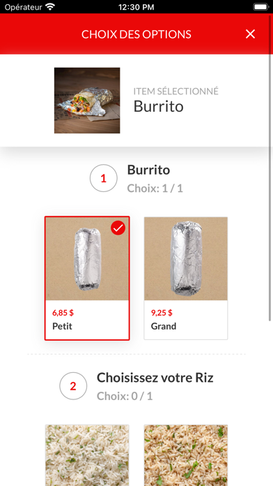 Habaneros Grill Mexicain Screenshot