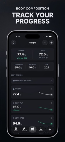 Milligram - Peptide Tracker screenshot