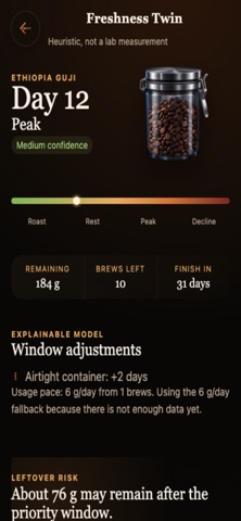 Roastiva Lab iPhone screenshot 2