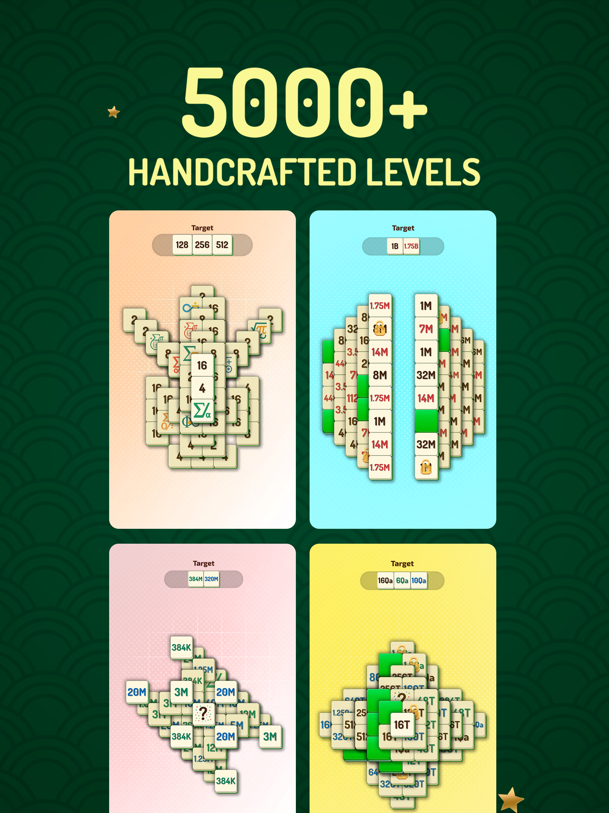 Numjong: 2048 Mahjong Puzzle screenshot 14