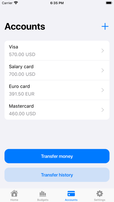 CoinTail - money accounting Screenshot