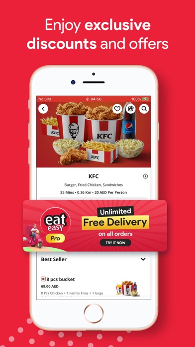 EatEasy - Order Food & Grocery Screenshot