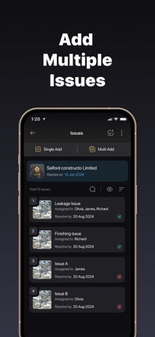 Punch List & Site Audit - Fixy screenshot