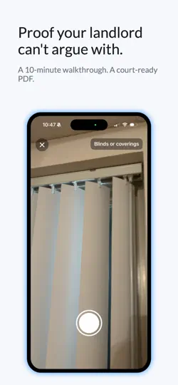 Capture d'écran de DepoGuard sur iPhone 1