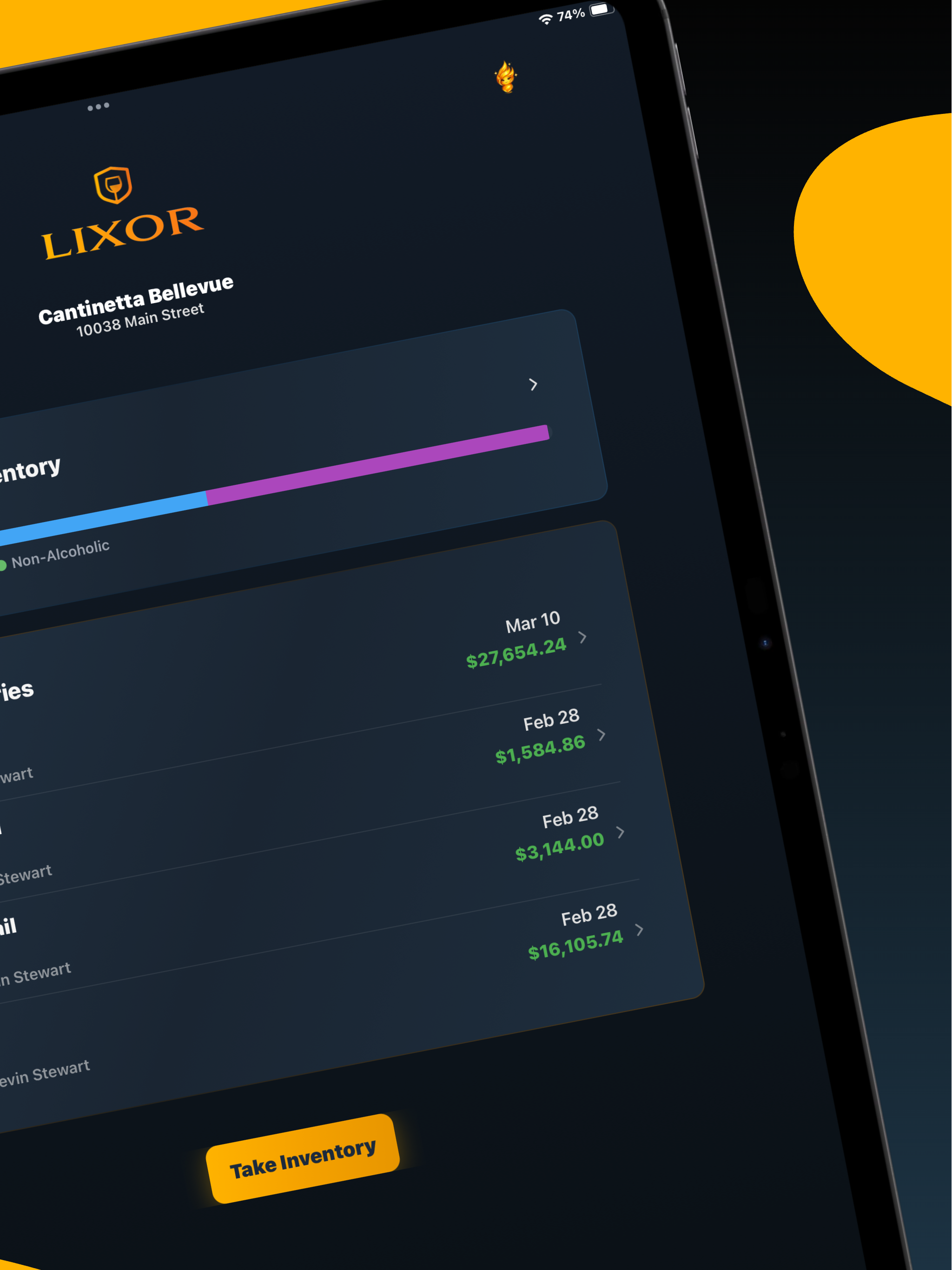 Lixor: Bar Inventory by Voice