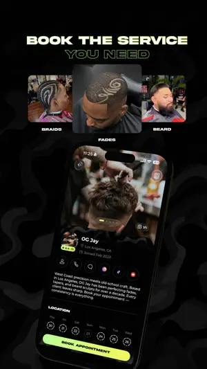 theCut: Find & Book Barbers screenshot 2