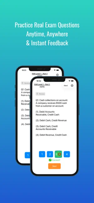 USCPA Prep - FAR/AUD/REG/BAR screenshot 3