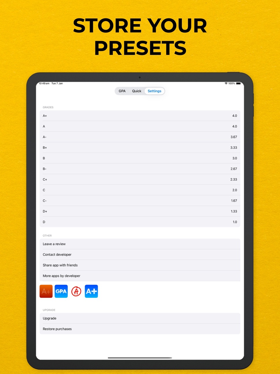 iPad screenshot
