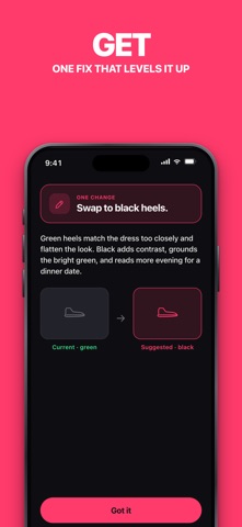 WhichFit: What to Wear AI screenshot