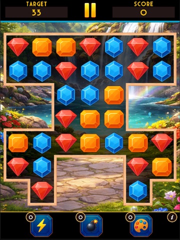 Crystal Garden - Jewel Quest iPad screenshot