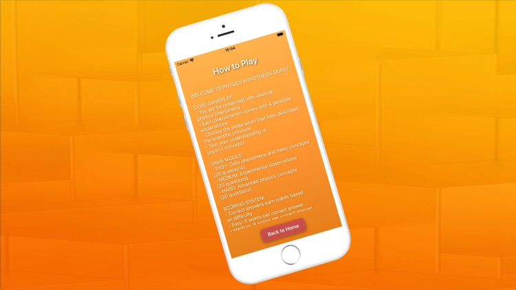 Physics Hypothesis Quest