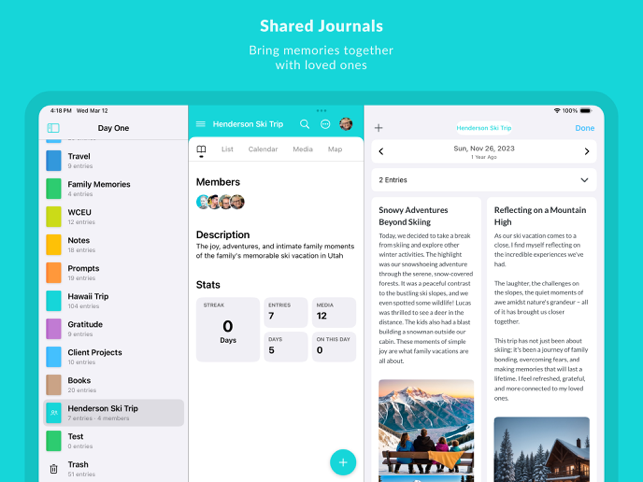 ‎Day One Journal: Private Diary Screenshot