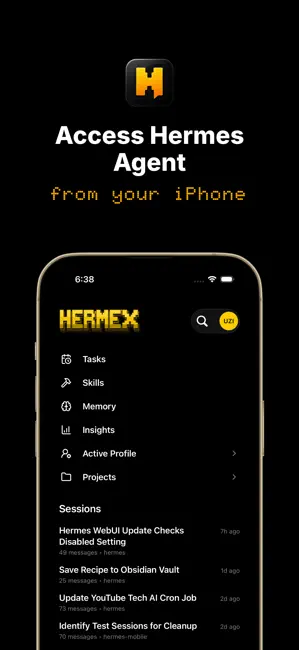 Hermex iPhone screenshot 1